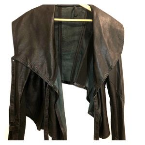 Buckle Kill City Leather Jacket